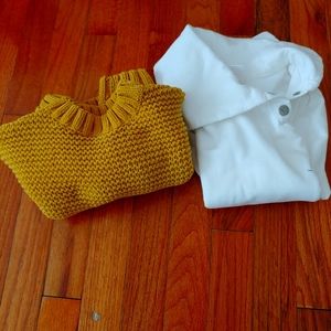 **SOLD** Bundle of 2 size 5 girls sweaters